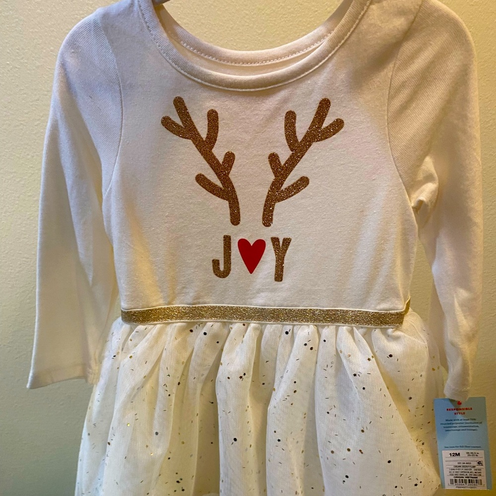 Cat and Jack Christmas dress